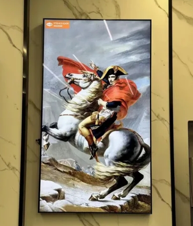 43 inch wall mounted interactive digital advertising display LCD capacitive touch screen booth application scenarios
